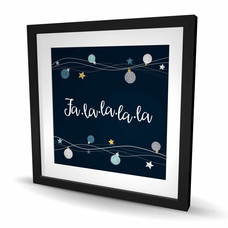 Fa-la-la-la-la Décoration intérieure, Noir