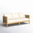Jacie 76.5'' Wide Straight Patio Sofa with Cushions