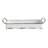 Baylie Decorative Metal Tray with 2 Handles and Distressed Finish-94439756