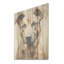 Belge belge Malinois, beau portrait - art mural en bois de chien sur bois de pin naturel-461930060