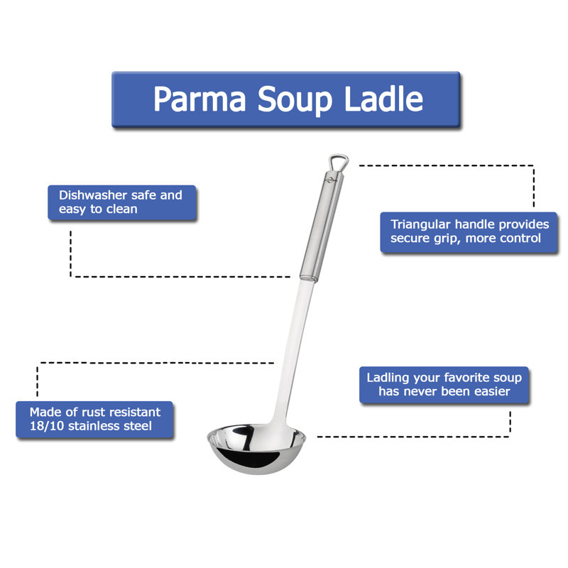 Küchenprofi Parma Cooking Ladle, 12.5" H x 2" W x 1" D