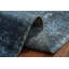 Tapis bleu contemporain 6 x 8 parfait pour les espaces de vie modernes
