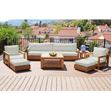Chatsworth 7 Piece Deluxe Seating Group With 36" Chat Table