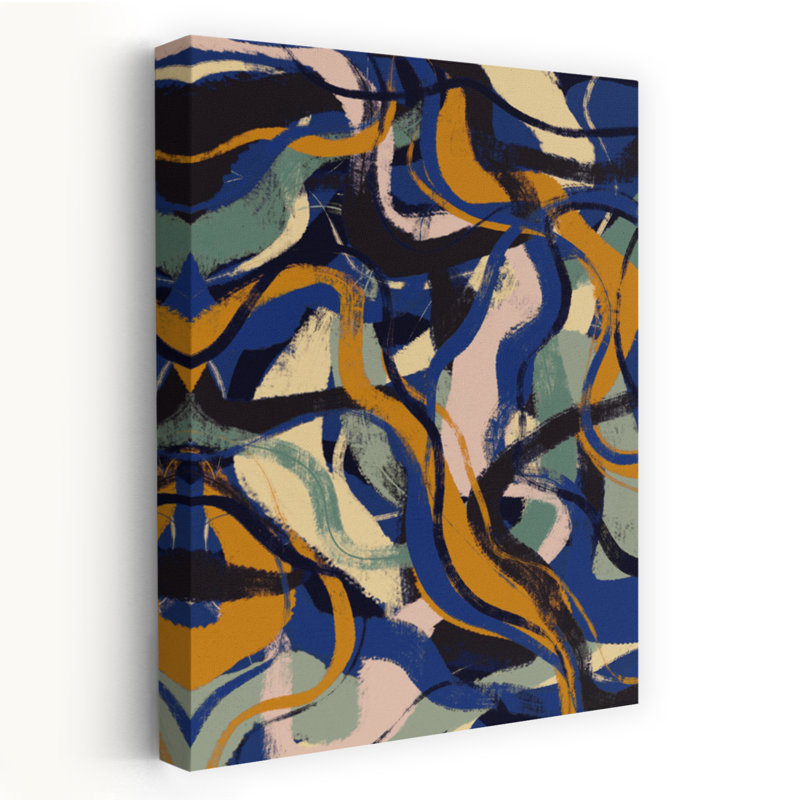 Contemporary Art Abstract Contemporary Art by Treechild - Wrapped Canvas Print, 60.96 cm H x 40.64 cm W