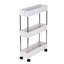 Ezhno 15cm W Stainless Steel Shelving Unit with Wheels