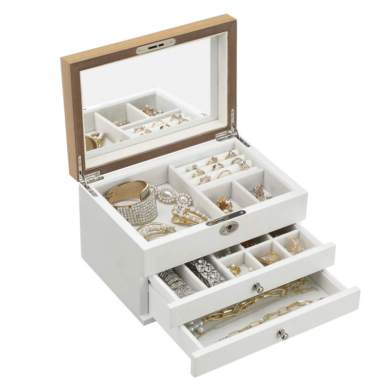 Wood Jewellery Box +