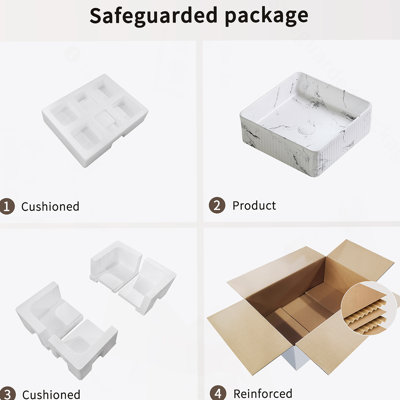 Square Vessel Sink, Bathroom Vessel Sink For Vanity