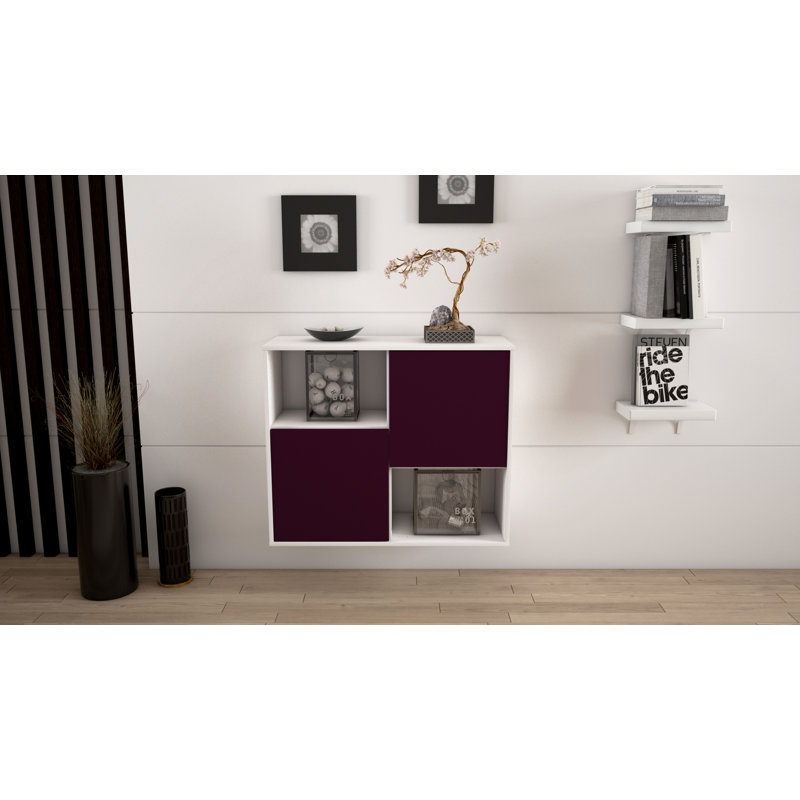 Reddick 92cm Sideboard, Purple