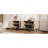 Functional 4-Door TV Cabinet – 2 Storage Spaces, Adjustable Shelves, Ideal For Living Room Organization-608075966