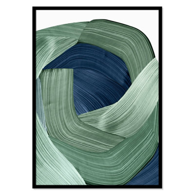 Inga "Harmonious Green II" Painting