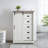 5 Drawers Dresser W/Sliding Barn Door-335790986