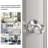 Keyed (Entry) Stainless Steel Round Knob