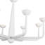 Spade 30-in White dimmable LED Chandelier-1506007183