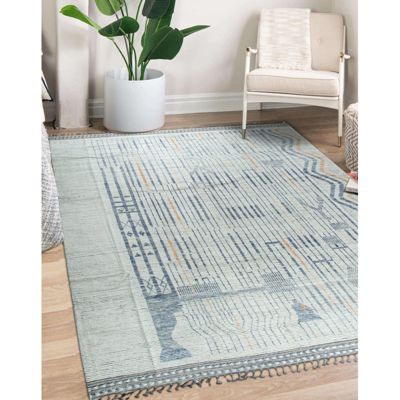 Tapis multicolore en laine noué à la main Vibrant Marrakech