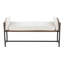 Banc de ferme avec structure en métal-968501456