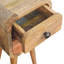 Gelsomina 20cm W Solid Wood Bedside Table-1597777759