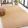 Auckland Jute/Sisal Beige/Yellow Area Rug