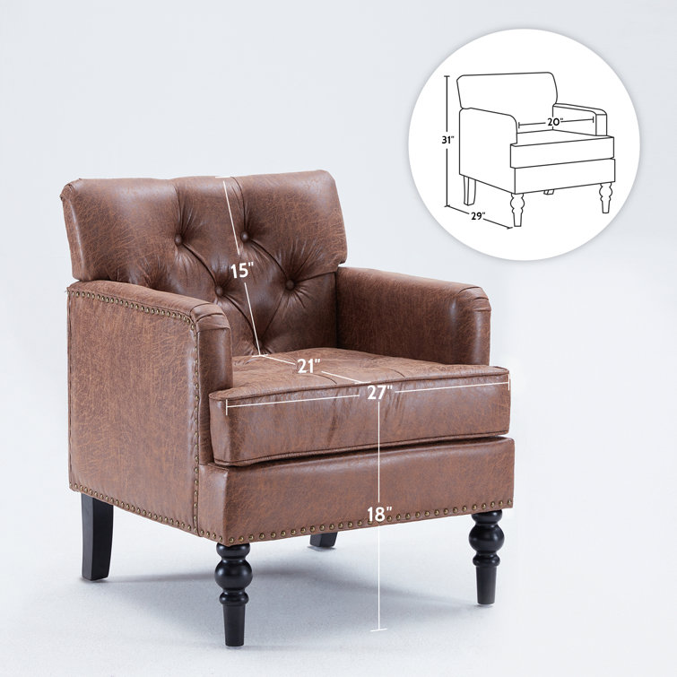 Apolinaras Upholstered Accent Chair