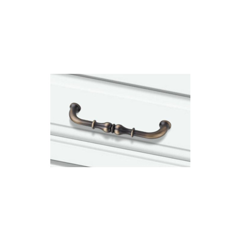 Bella Appliance Pull, 6 5/16", Antique Brushed Satin Brass