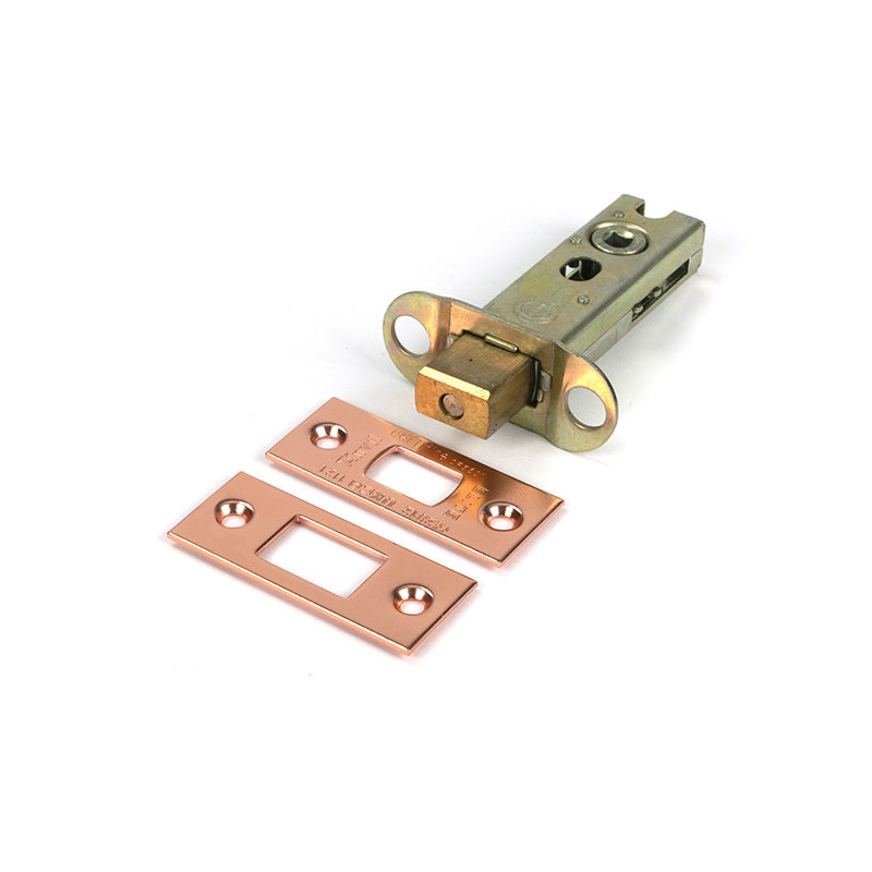 Heavy Duty Tubular Deadbolt, Polished Bronze