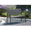 Alondra Metal/Plastic Outdoor Bench-20037763