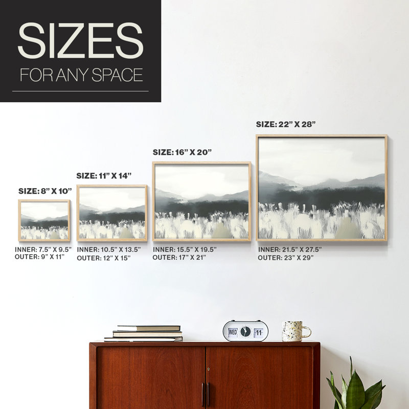 LANDSCAPES Series LXIII -Framed Print - Restickable