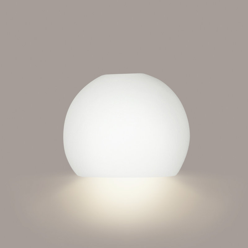 Plafonnier encastré blanc à intensité variable 1 lumière Aulay