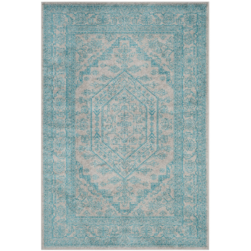 Alisa Performance Oriental Rug, Rectangle 4' x 6'