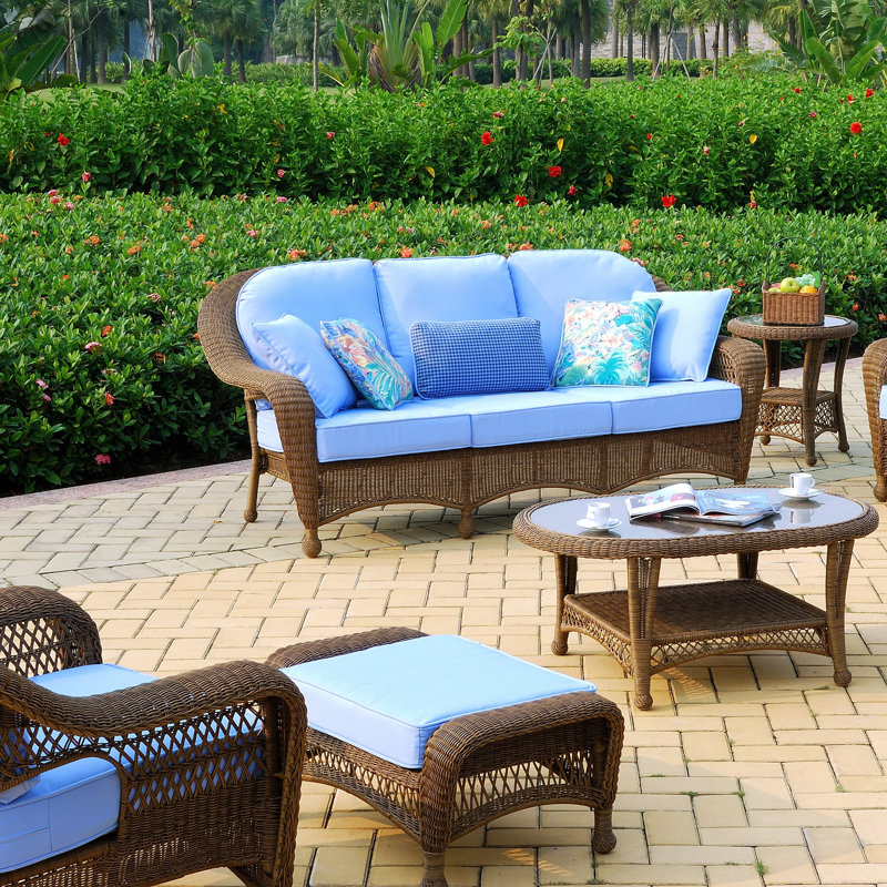 Repose-pieds avec coussin, Outdura® piscine scintillante