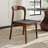 Ikerne Upholstered Side Chairs (Set Of 4) Soft Leather Solid Wood Backrest Breathable Armless Dining Chairs-574176097-574176102-574176101