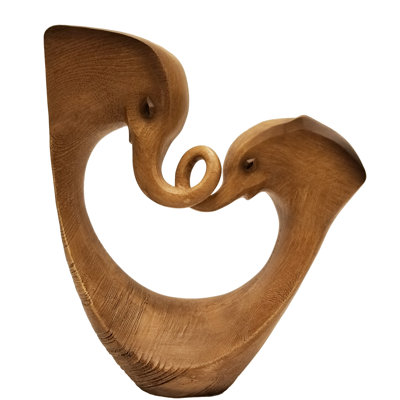 Figurine abstrait à éléphants simples Brickhouse