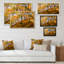 Feuille d'automne sur une colline - reproduction sur toile-2062920951-2062920938