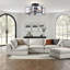 Ainoah 2 - Light 41cm Unique/Statement Star Semi Flush Mount Light-1056386241