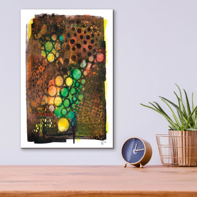 «Beliefs 3» par Laura Gibson, art mural en verre acrylique, 12 po x 16 po