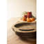 Plateau de service long en bois brun foncé Giant L 59 po
