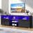 71In High Glossy Led Tv Stand For 75Inch Tv,  With Adjustable Storage Shelf,Rgb Led Lighting-1270233195