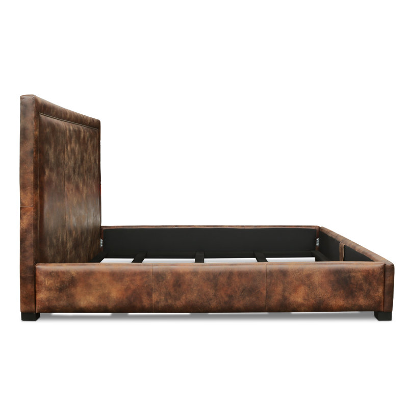 Granada Leather Bed, King