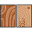 «Mid-Century Semi-Circle Polygons Variété», 2 pièces-98554637-98554640