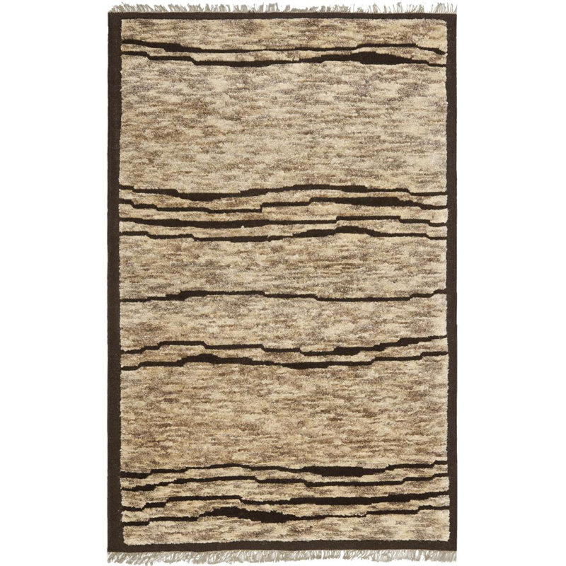 Gerace Abstract Hand Woven Area Rug, Rectangle 122 x 183 cm