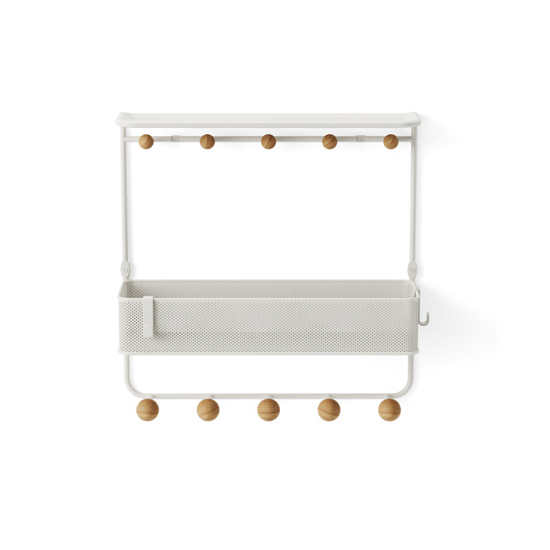 Estique 10 - Hook Steel Coat Rack