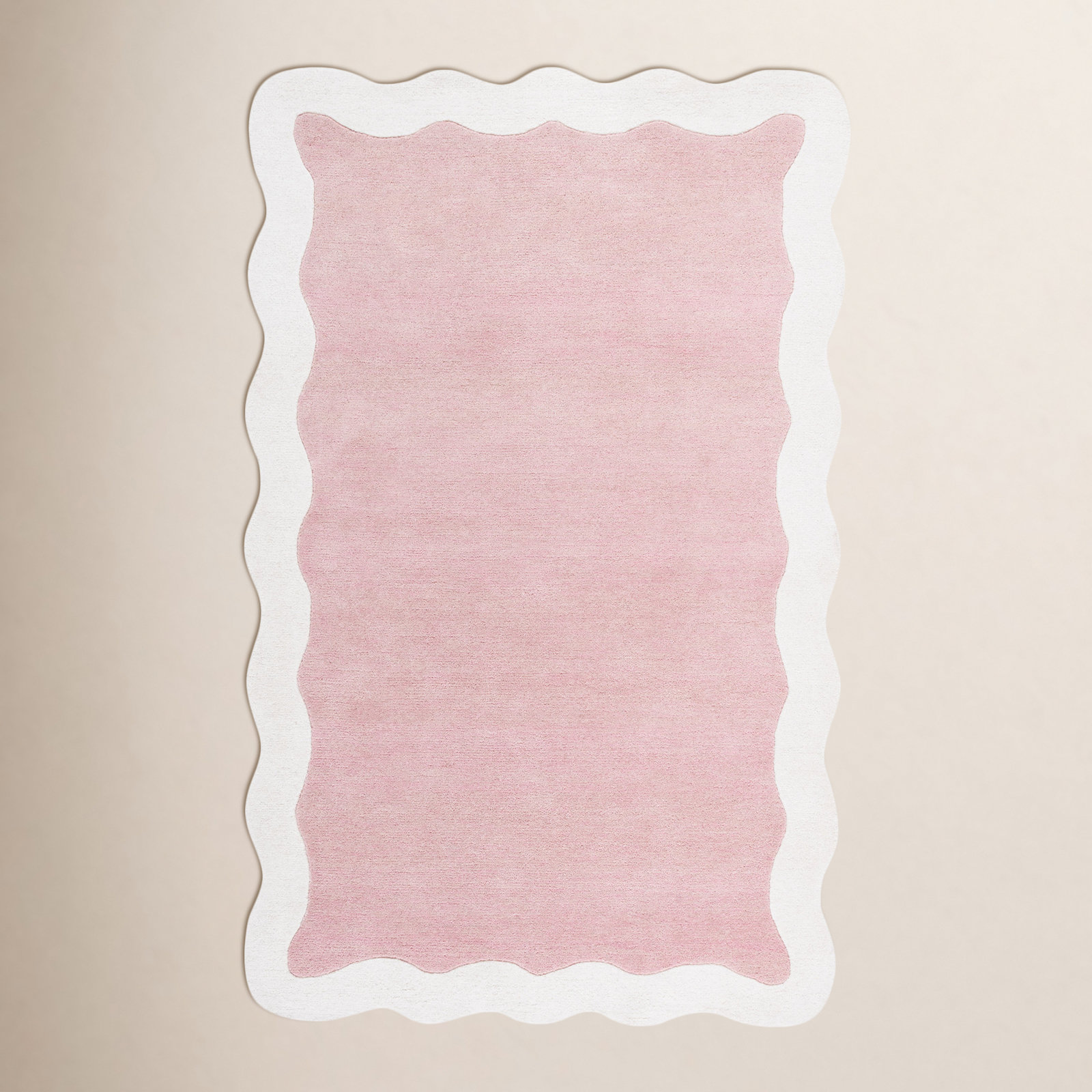 Hand-Tufted Wool Rug, Rectangle 4' x 6'