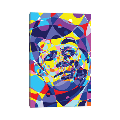 Jfk United Circles by Cristian Mielu - Wrapped Canvas Painting