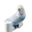 The Parrot Party Porcelain Contemporary Decorative Plate in White