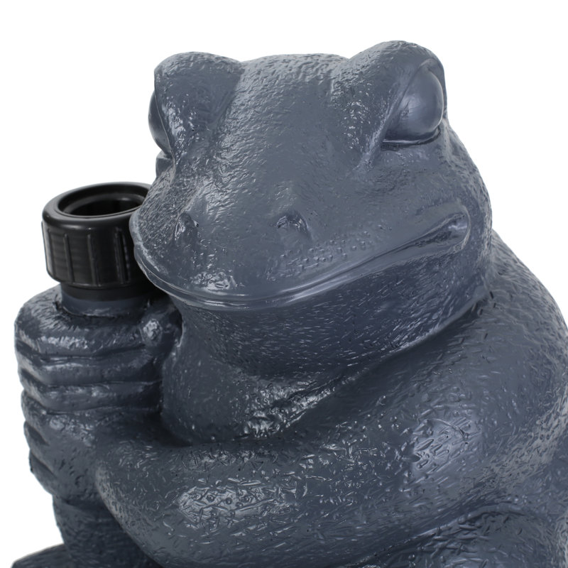  Base de parapluie Frog, porte-parapluie d'extérieur fantaisiste avec design de grenouille ludique, durable et décoratif, gris