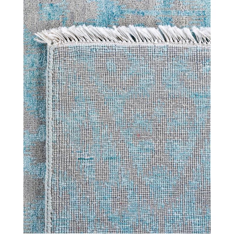 Overdyed One-of-a-Kind 8' 3" X 10' 2" Hand Knotted Area Rug
