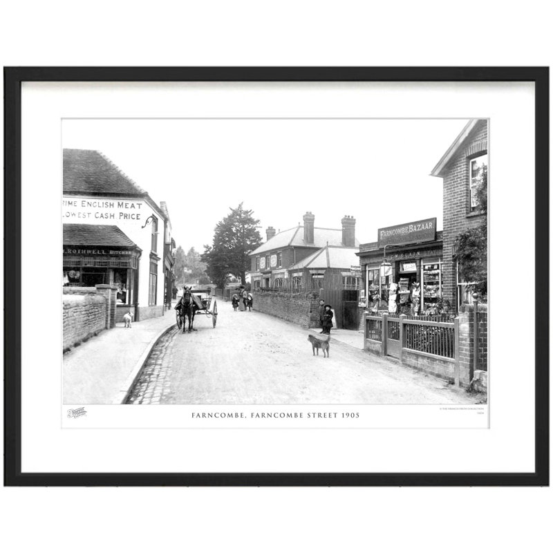 Farncombe, Farncombe Street 1905 by Francis Frith - Single Picture Frame Print, 45cm H x 60cm W x 2.3cm D