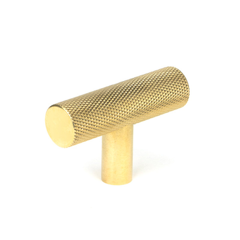 Bar Handle, Polished Brass