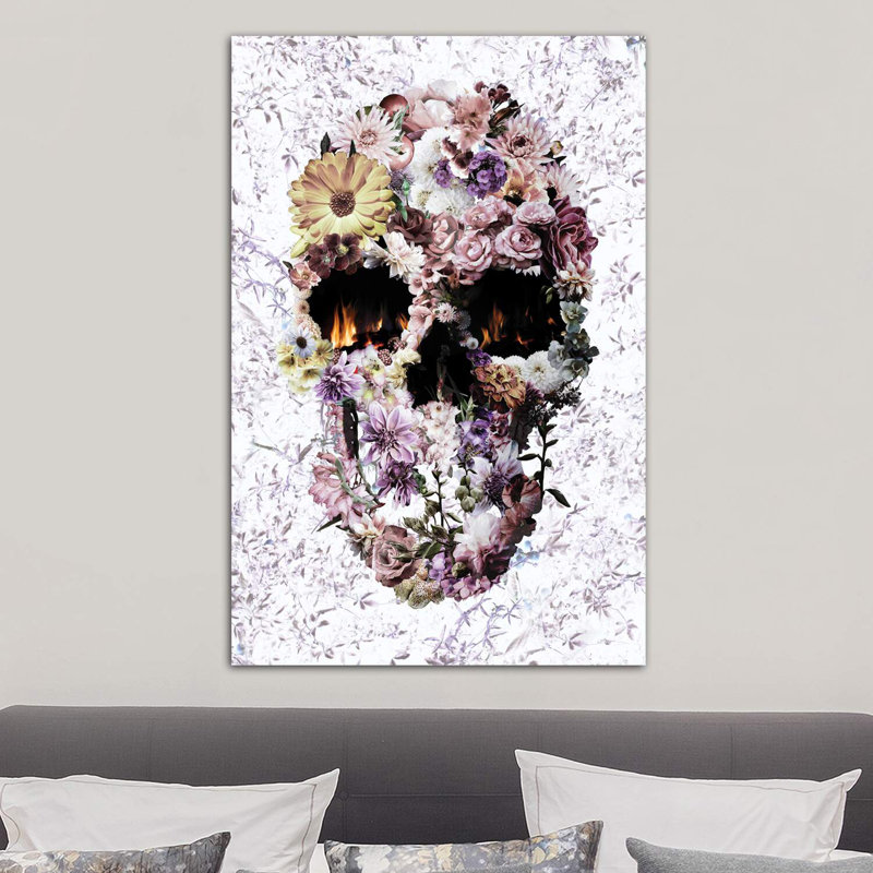 Upland Skull by Ali Gulec - Wrapped Canvas Print, 101.6 cm H x 66.04 cm W x 1.91 cm D