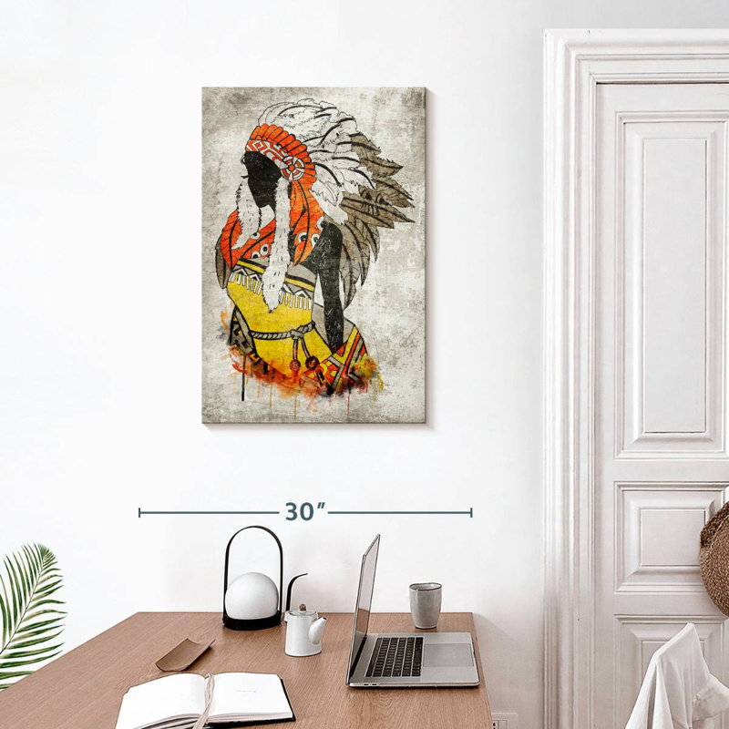 Déguisement d'amérindien Lelar, H 30 po x l 20 po