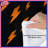 Orange Lightning Bolts Comforter-129974809